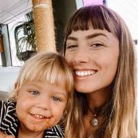 Elayna Carausu son Lenny Elayna Carausu son Lenny