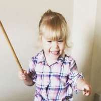 Cakey James daughter Mia-Rose