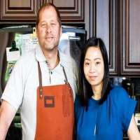 David Kinch girlfriend Pim Techamuanvivit