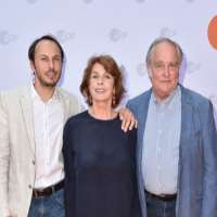 Senta Berger son Luca Verhoeven