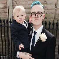 Tom Fletcher son Buzz Michelangelo Fletcher