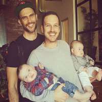 Cheyenne Jackson son Ethan Cheyenne Jackson son Ethan