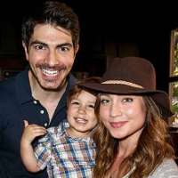 Courtney Ford son Leo James Routh Courtney Ford son Leo James Routh