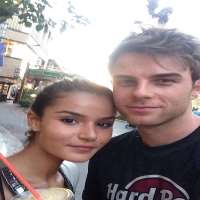 Nathaniel Buzolic girlfriend Lorna Lalinec Nathaniel Buzolic girlfriend Lorna Lalinec