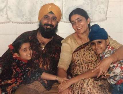 Charmy Kaur Family