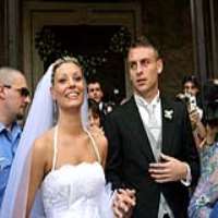 Daniele De Rossi wife Tamara Pisnoli Daniele De Rossi wife Tamara Pisnoli