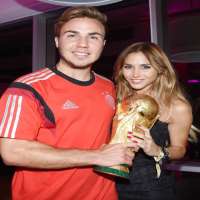 Mario Gotze girlfriend Ann-Kathrin Brommel Mario Gotze girlfriend Ann-Kathrin Brommel