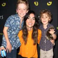 Silvia Colloca son Raphael Roxburgh Silvia Colloca son Raphael Roxburgh