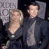 Ex-girlfriend kathryn Kinley with ex-boyfriend Pierce Brosnan