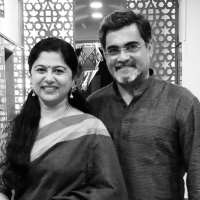 Kalyani N husband Balakrishnan Natarajan