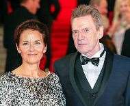 Jesper Christensen wife Tove Bornhøft Jesper Christensen wife Tove Bornhøft