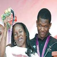 Keshorn Walcott Mother Beverly Walcott