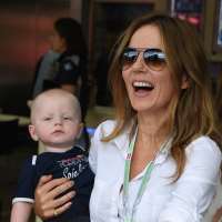 Geri Halliwell son Montague George Hector Horner Geri Halliwell son Montague George Hector Horner