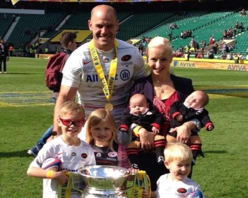 Charlie Hodgson Family