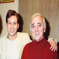 Charles Aznavour son Mischa Aznavour Charles Aznavour son Mischa Aznavour