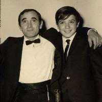 Charles Aznavour son Patrick Aznavour Charles Aznavour son Patrick Aznavour