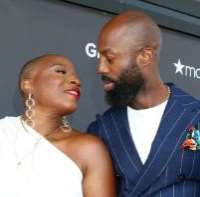 Aisha Hinds husband Silky Valente Aisha Hinds husband Silky Valente