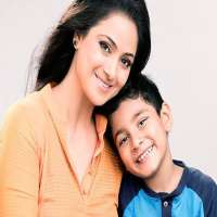 Simran (Actress) son Aadit Bagga