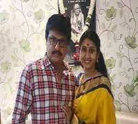 Meena Vasu husband Vasu Puli Meena Vasu husband Vasu Puli