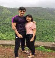 Jay Dudhane sister Sakshi Dudhane Jay Dudhane sister Sakshi Dudhane