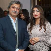 Saife Hassan wife Asma Saife