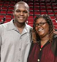 Zach Randolph Mother Mae Randolph Zach Randolph Mother Mae Randolph