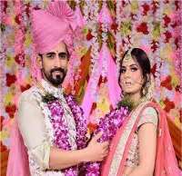 Isha Anand Sharma husband Vasdev Singh Jasrotia Isha Anand Sharma husband Vasdev Singh Jasrotia