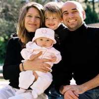 Andre Agassi child Jaz Elle Agassi Andre Agassi child Jaz Elle Agassi
