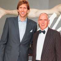 Dirk Nowitzki Father Werner Jorg Dirk Nowitzki Father Werner Jorg