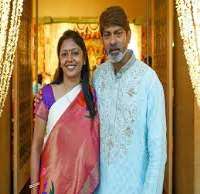 Jagapathi Babu wife Lakshmi Jagapathi Babu wife Lakshmi