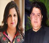 Sajid Khan sister Farah Khan Sajid Khan sister Farah Khan
