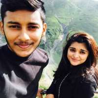 Nivetha Thomas brother Nikhil Thomas Nivetha Thomas brother Nikhil Thomas