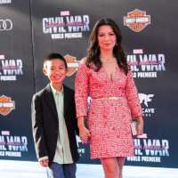 Ming-Na Wen son Cooper Dominic Zee Ming-Na Wen son Cooper Dominic Zee