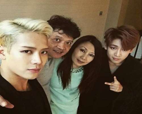 Jackson Wang Family
