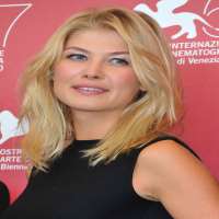 Simon Woods girlfriend Rosamund Pike