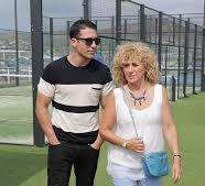 Miguel Angel Silvestre Mother Maria Lidon Miguel Angel Silvestre Mother Maria Lidon