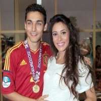 Jesus Navas wife Alejandra Moral Jesus Navas wife Alejandra Moral
