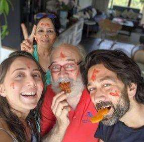 Nakuul Mehta Family