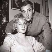 Charles Aznavour wife Evelyne Plessis Charles Aznavour wife Evelyne Plessis