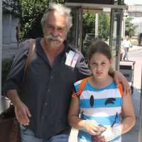 Haluk Bilginer daughter Nazli Bilginer Haluk Bilginer daughter Nazli Bilginer