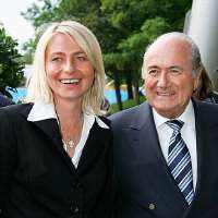 Sepp Blatter girlfriend Ilona Boguska Sepp Blatter girlfriend Ilona Boguska