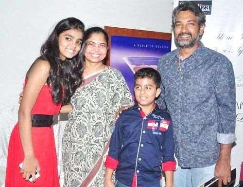 S. S. Rajamouli Family