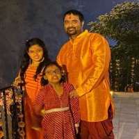 Deepak Chaurasia daughter 2 Daughters