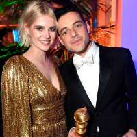 Lucy Boynton boyfriend Rami Malek