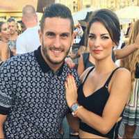 Koke wife Beatriz Espejel