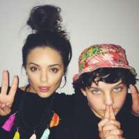Olympia Valance brother Dimitri (Half Brother)