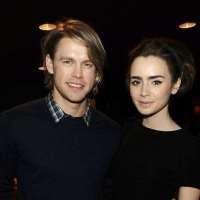 Chord Overstreet girlfriend Lily Collins Chord Overstreet girlfriend Lily Collins