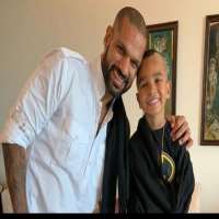 Shikhar Dhawan child Zoravar Dhawan