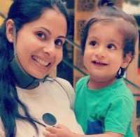 Chhavi Mittal son Arham Hussein Chhavi Mittal son Arham Hussein