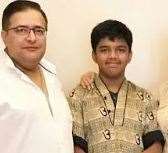 Sheeba (Actress) son Bhavishya Sabir
